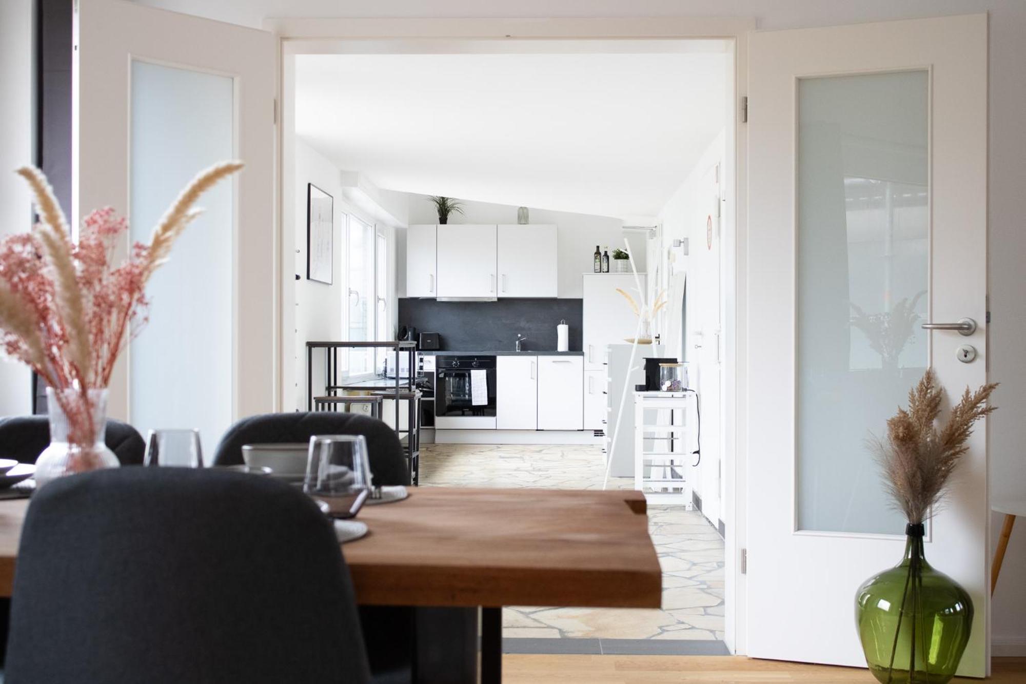 Design-Penthouse In Toplage! Frankfurt am Main Exterior foto